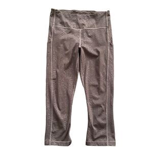 Athleta printed  Capri leggings